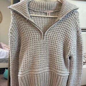 Sincerely Jules Gray Cowl Neck Sweater